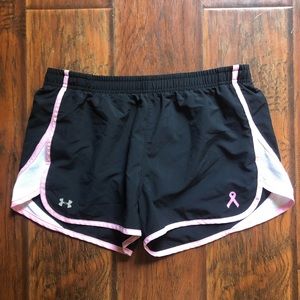Under Armour Breast Cancer Awareness Shorts🏃🏻‍♀️